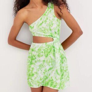 For Love & Lemons Devon Tie Dye Mini Dress